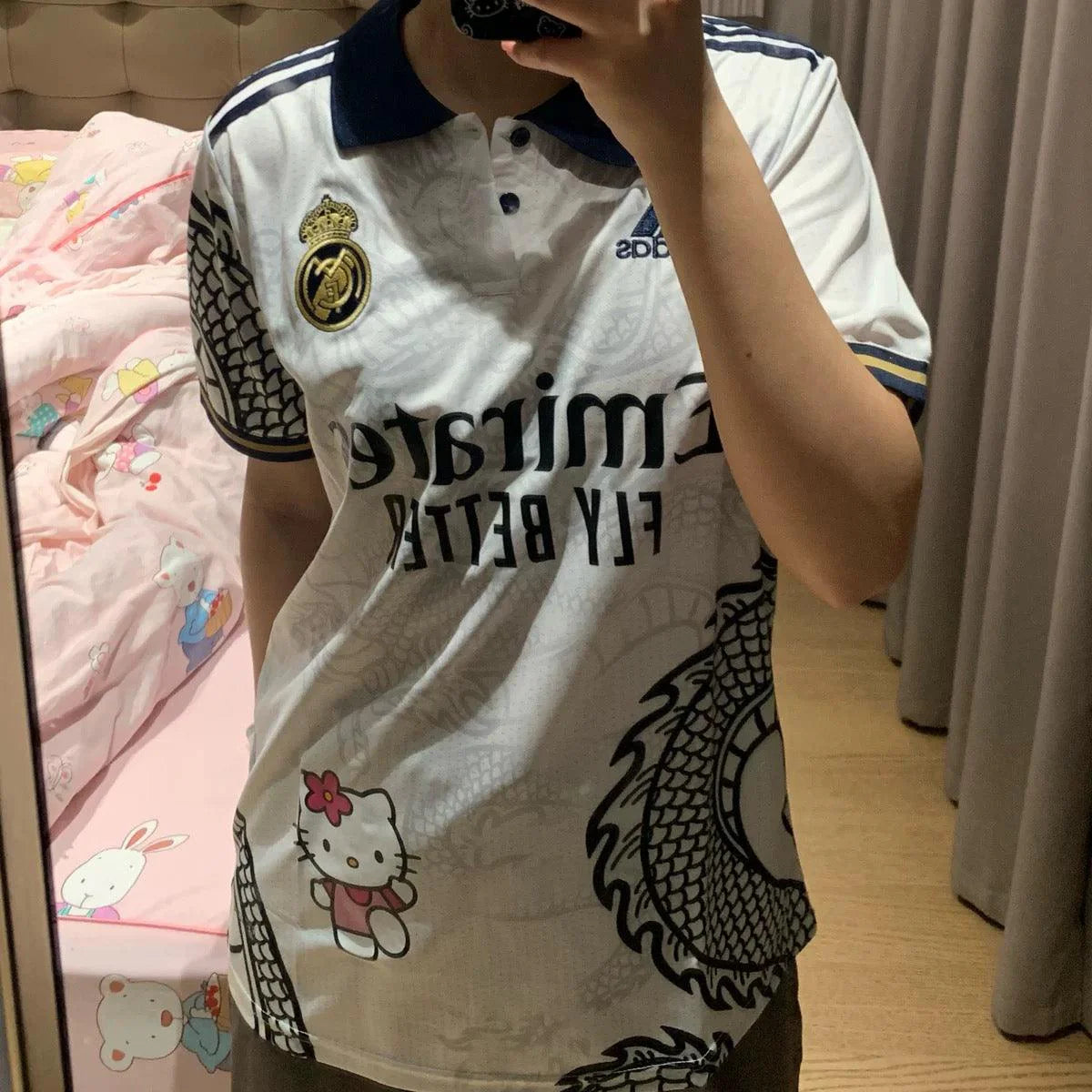 Real Madrid Hello Kitty Dragon Jersey