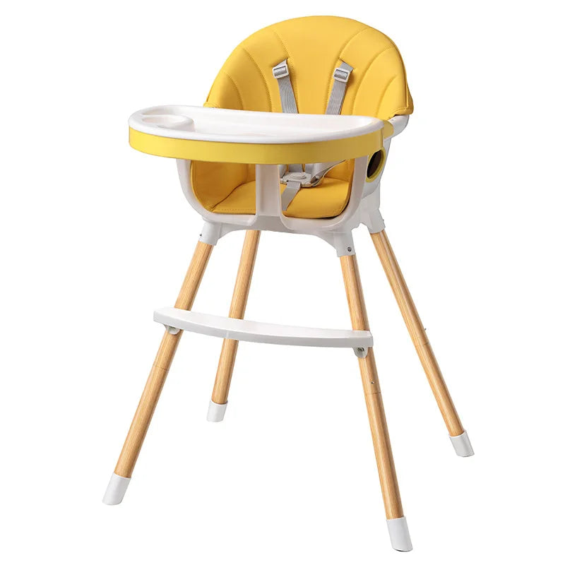 Cadeira Alta Multi-Funcional para Bebês Mesa de Jantar para Crianças Banquinho para Bebês Assentos Elevatórios Altura Ajustável para Crianças