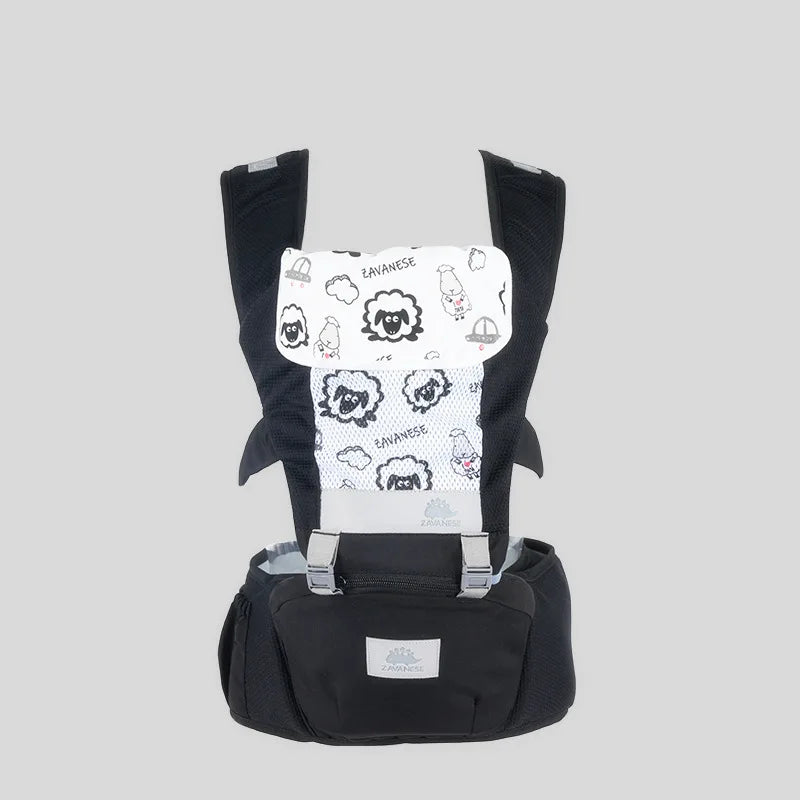 0-48 Months Ergonomic Baby Carrier Backpack with Hip Seat for Newborn Multi-Function Infant Sling Wrap Waist Stool Baby Kangaroo
