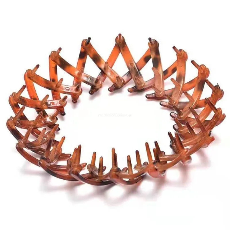 1Pcs Women Hair Claws Horsetail Buckle Bird Nest Expanding Hairband Lazy Man Hair Curler Hair Accessories Clips Snap Headwear