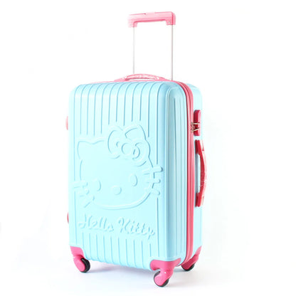 Sanrio Hello Kitty Luggage Kawaii Anime Trolley Case Universal Wheel Female Student Travel Suitcase Cute Gifts 20-Inch 24 Inch