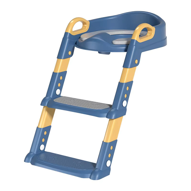 Children'S Toilet Baby Portable Toilet Seat Children'S Foldable Auxiliary Toilet Ladder Toilet Training Potty Ladder for Kids