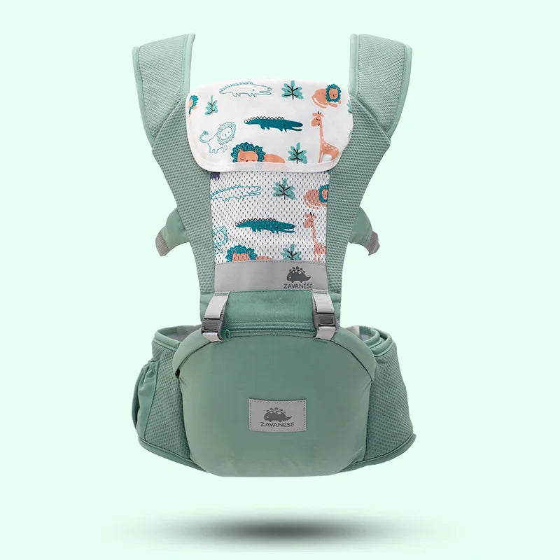 0-48 Months Ergonomic Baby Carrier Backpack with Hip Seat for Newborn Multi-Function Infant Sling Wrap Waist Stool Baby Kangaroo