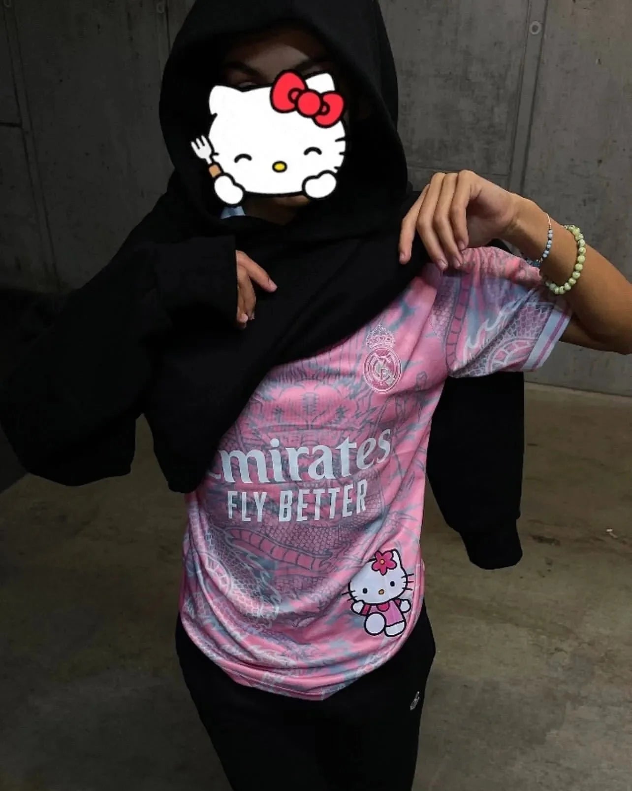 Real Madrid Hello Kitty Dragon Jersey