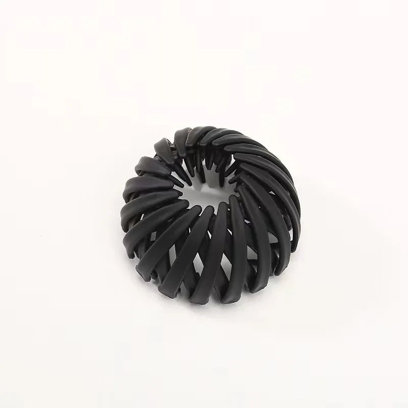 1Pcs Women Hair Claws Horsetail Buckle Bird Nest Expanding Hairband Lazy Man Hair Curler Hair Accessories Clips Snap Headwear