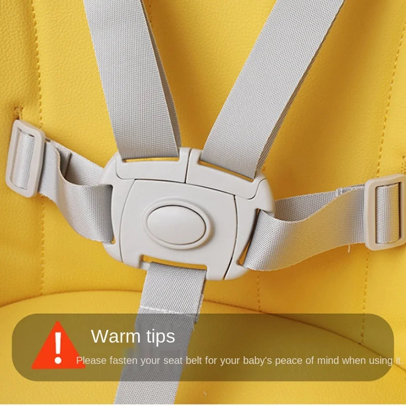 Cadeira Alta Multi-Funcional para Bebês Mesa de Jantar para Crianças Banquinho para Bebês Assentos Elevatórios Altura Ajustável para Crianças