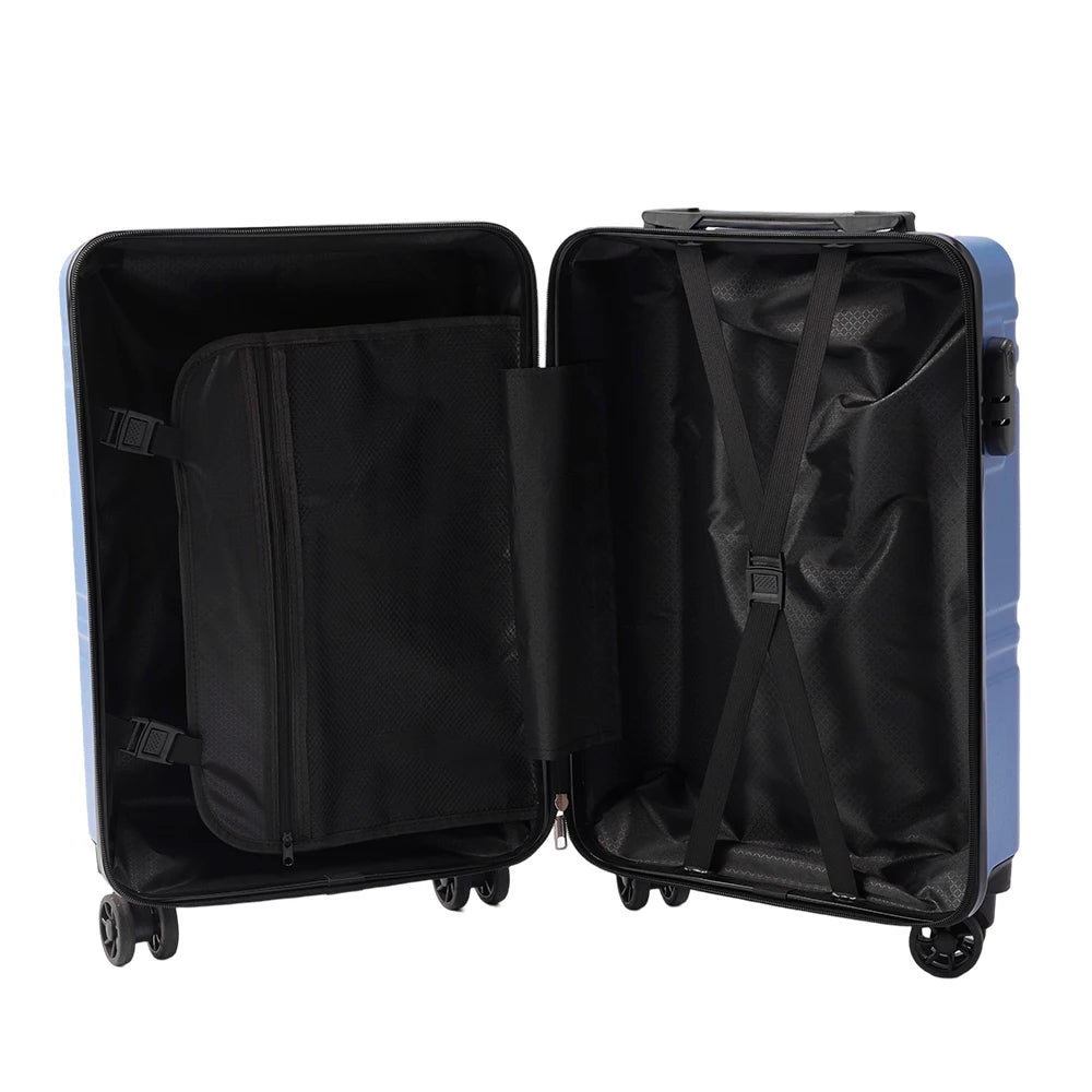 20’’ Travel Suitcase with Combination Lock with 360-Degree Spinner Wheels