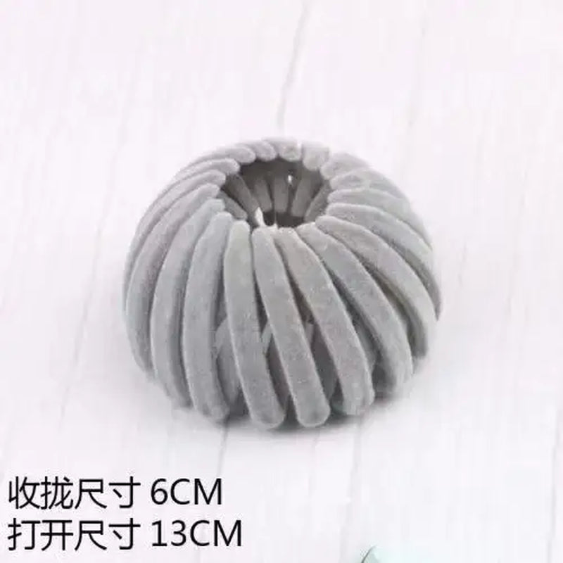1Pcs Women Hair Claws Horsetail Buckle Bird Nest Expanding Hairband Lazy Man Hair Curler Hair Accessories Clips Snap Headwear