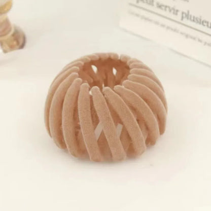 1Pcs Women Hair Claws Horsetail Buckle Bird Nest Expanding Hairband Lazy Man Hair Curler Hair Accessories Clips Snap Headwear