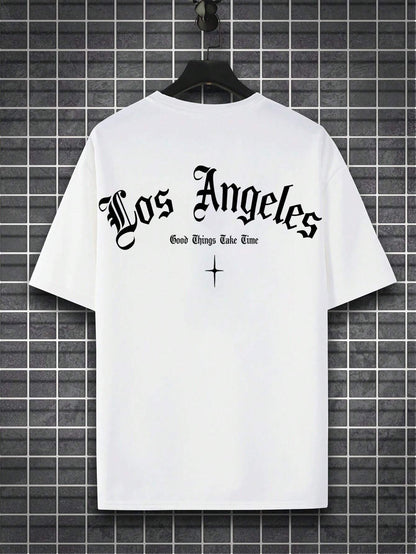 Manfinity EMRG Men'S Letter Printed T-Shirt