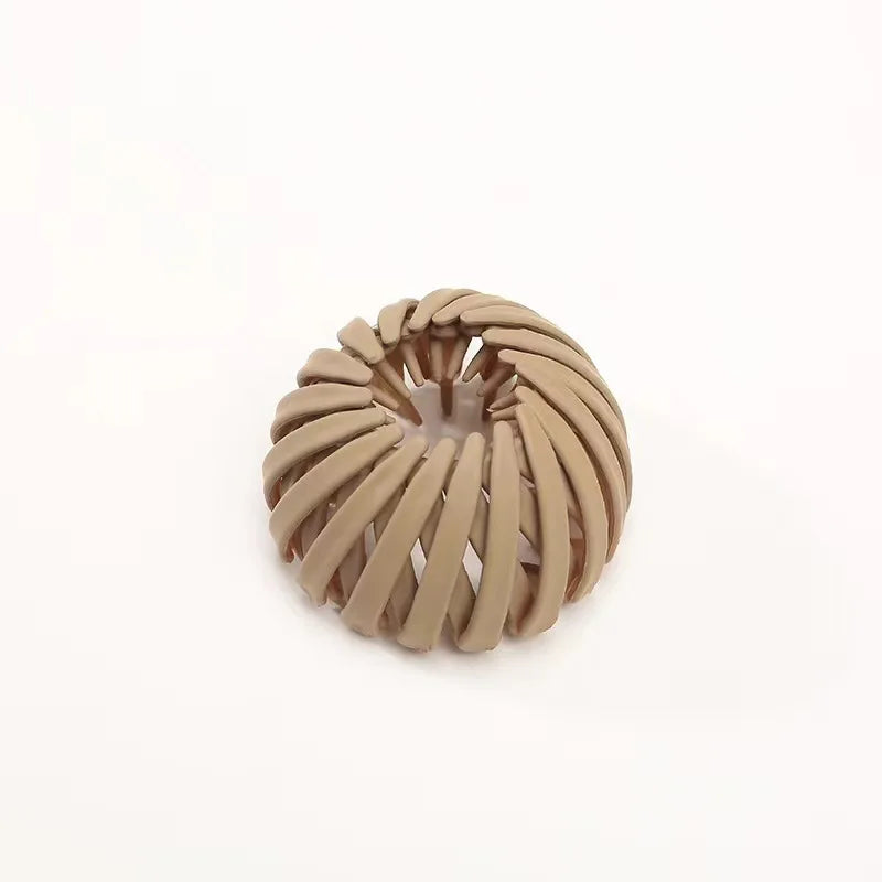 1Pcs Women Hair Claws Horsetail Buckle Bird Nest Expanding Hairband Lazy Man Hair Curler Hair Accessories Clips Snap Headwear
