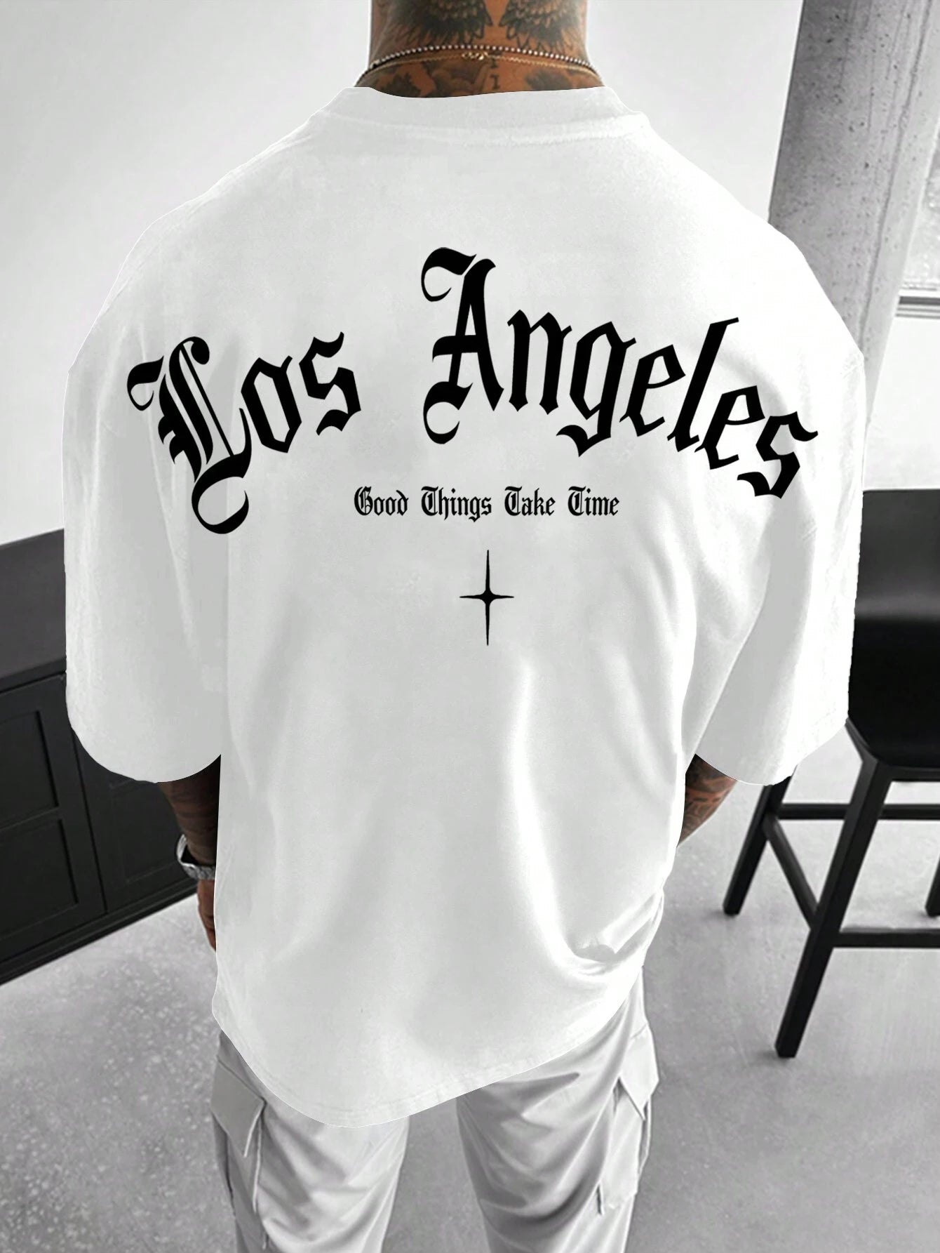 Manfinity EMRG Men'S Letter Printed T-Shirt