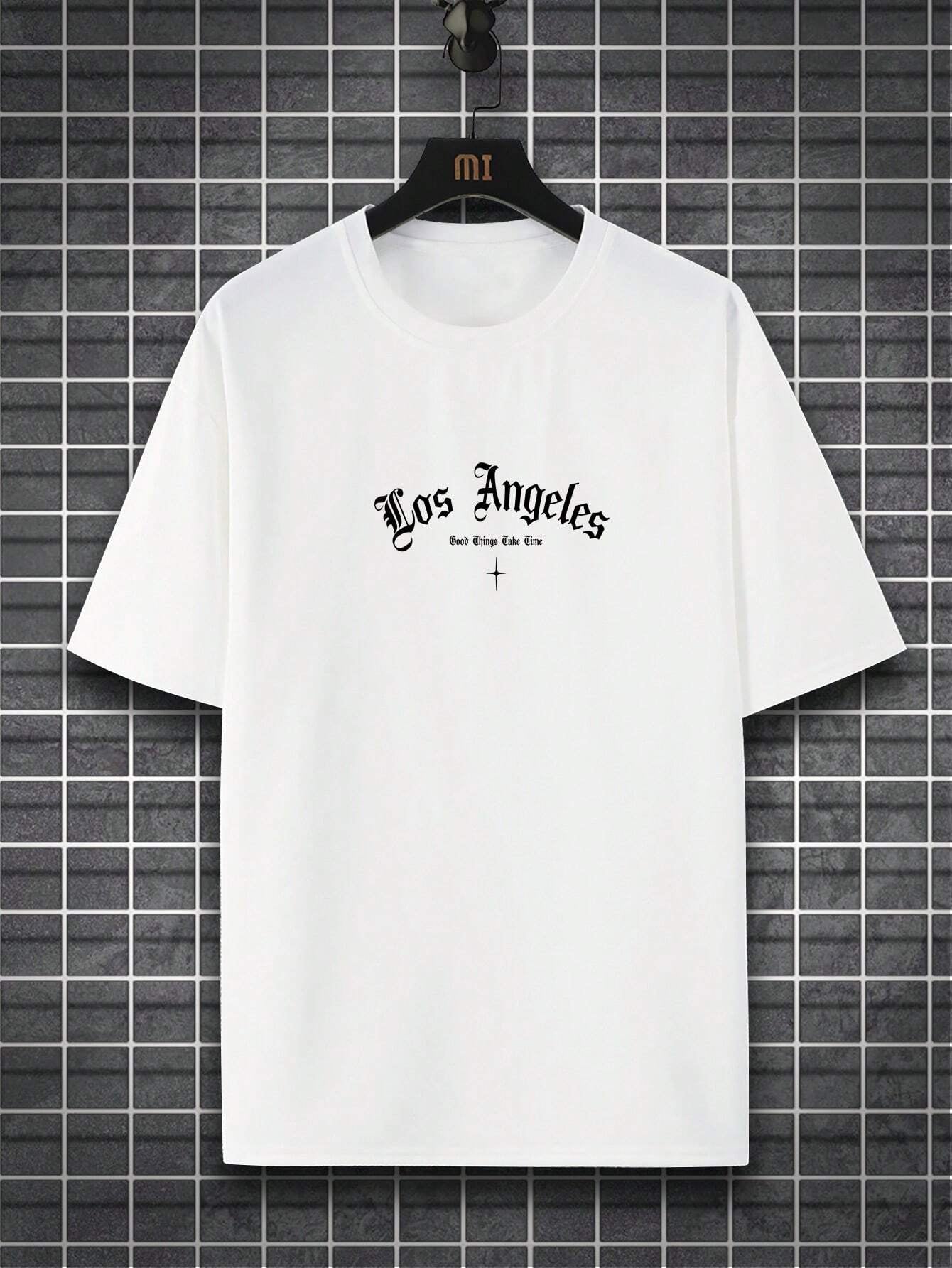 Manfinity EMRG Men'S Letter Printed T-Shirt