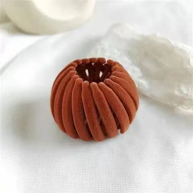 1Pcs Women Hair Claws Horsetail Buckle Bird Nest Expanding Hairband Lazy Man Hair Curler Hair Accessories Clips Snap Headwear